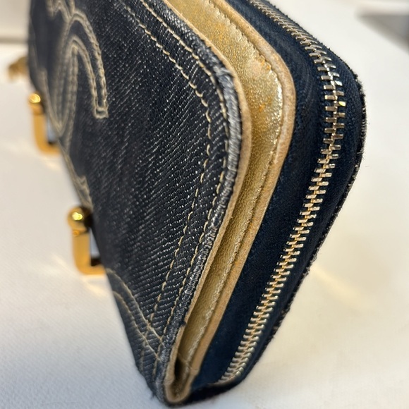 Chanel Denim Wallet - Picture 4 of 14